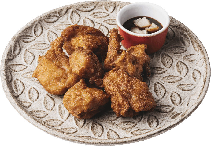 フライドチキン<br>ハワイアンBBQソース